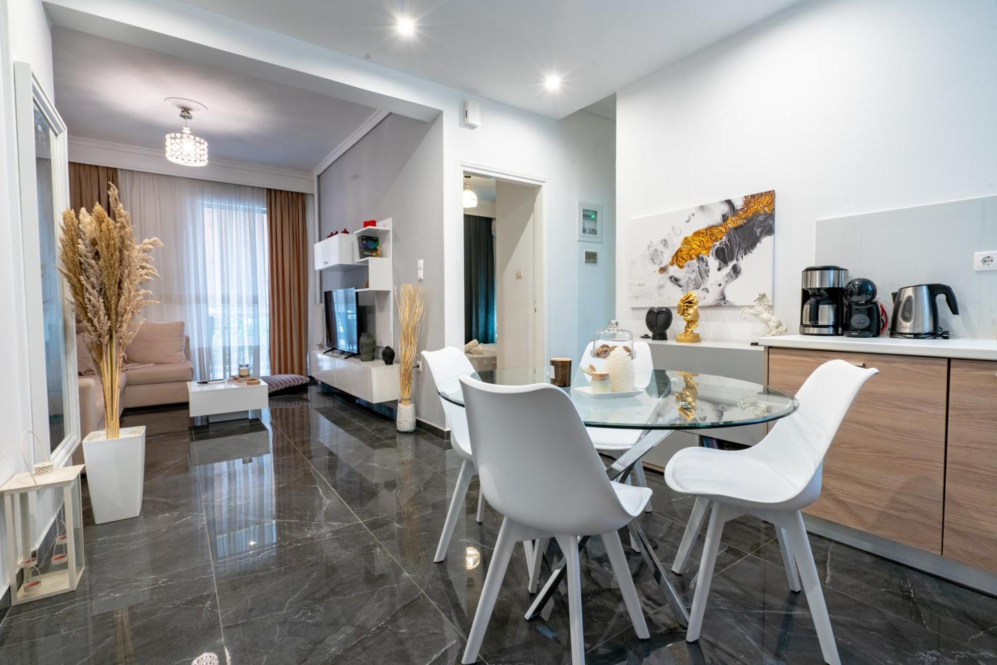 Neo Irakleio Train St. 1 Bedrm 4 Pers. Apartment Atina Dış mekan fotoğraf