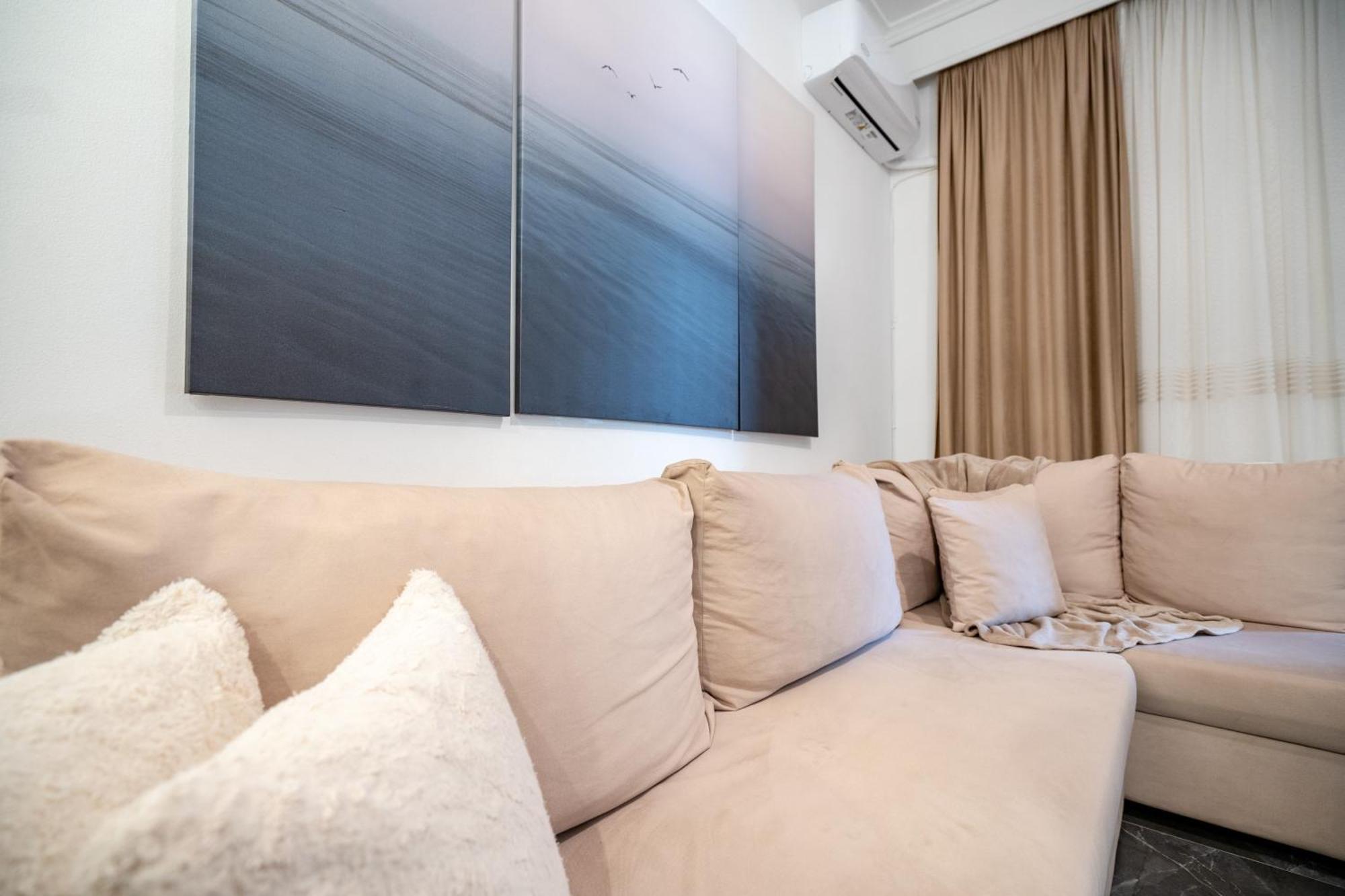 Neo Irakleio Train St. 1 Bedrm 4 Pers. Apartment Atina Dış mekan fotoğraf