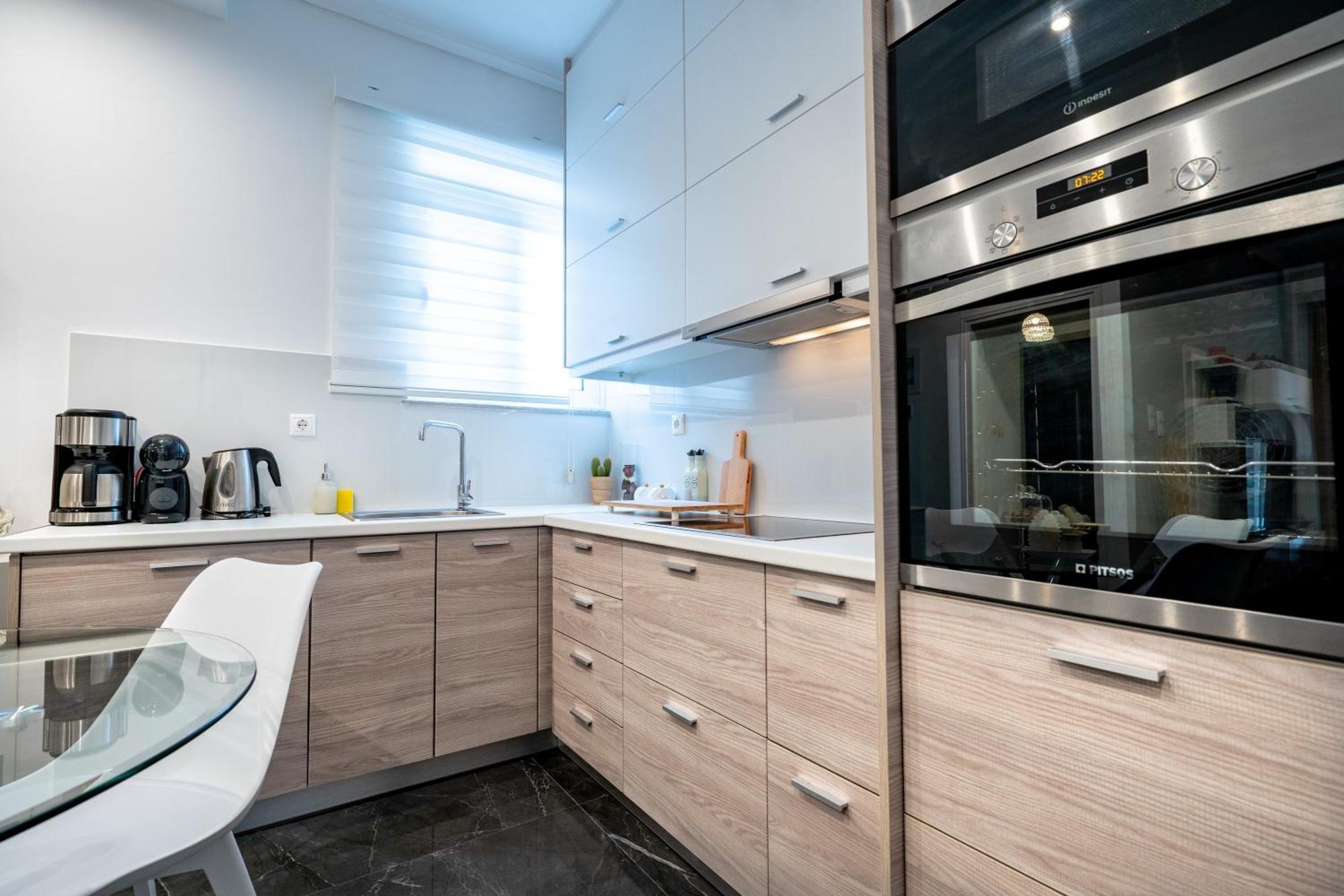 Neo Irakleio Train St. 1 Bedrm 4 Pers. Apartment Atina Dış mekan fotoğraf
