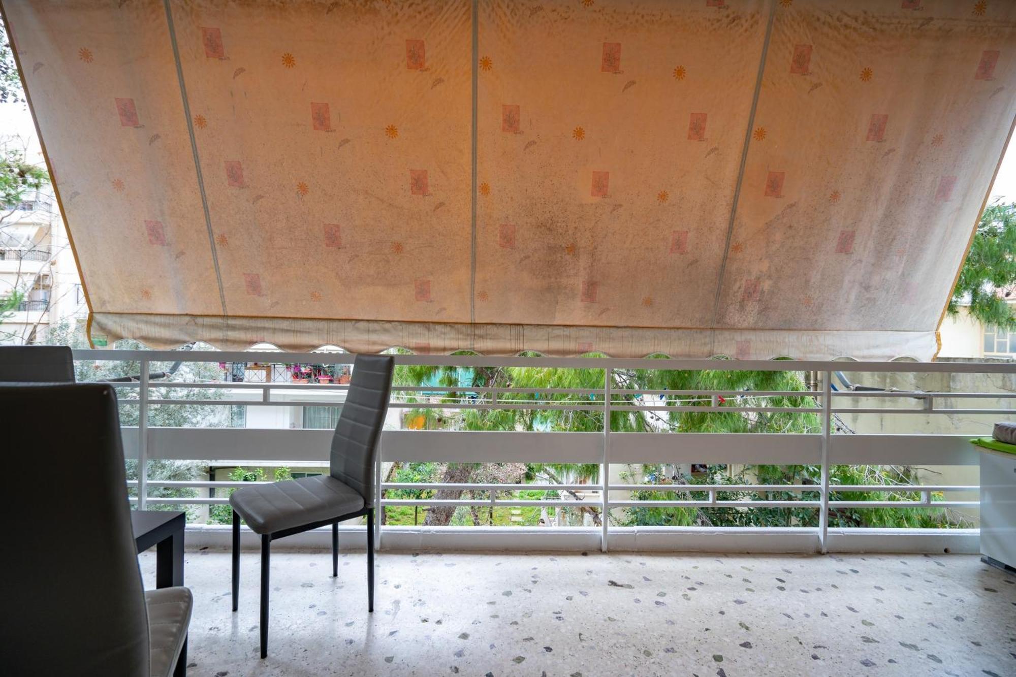Neo Irakleio Train St. 1 Bedrm 4 Pers. Apartment Atina Dış mekan fotoğraf