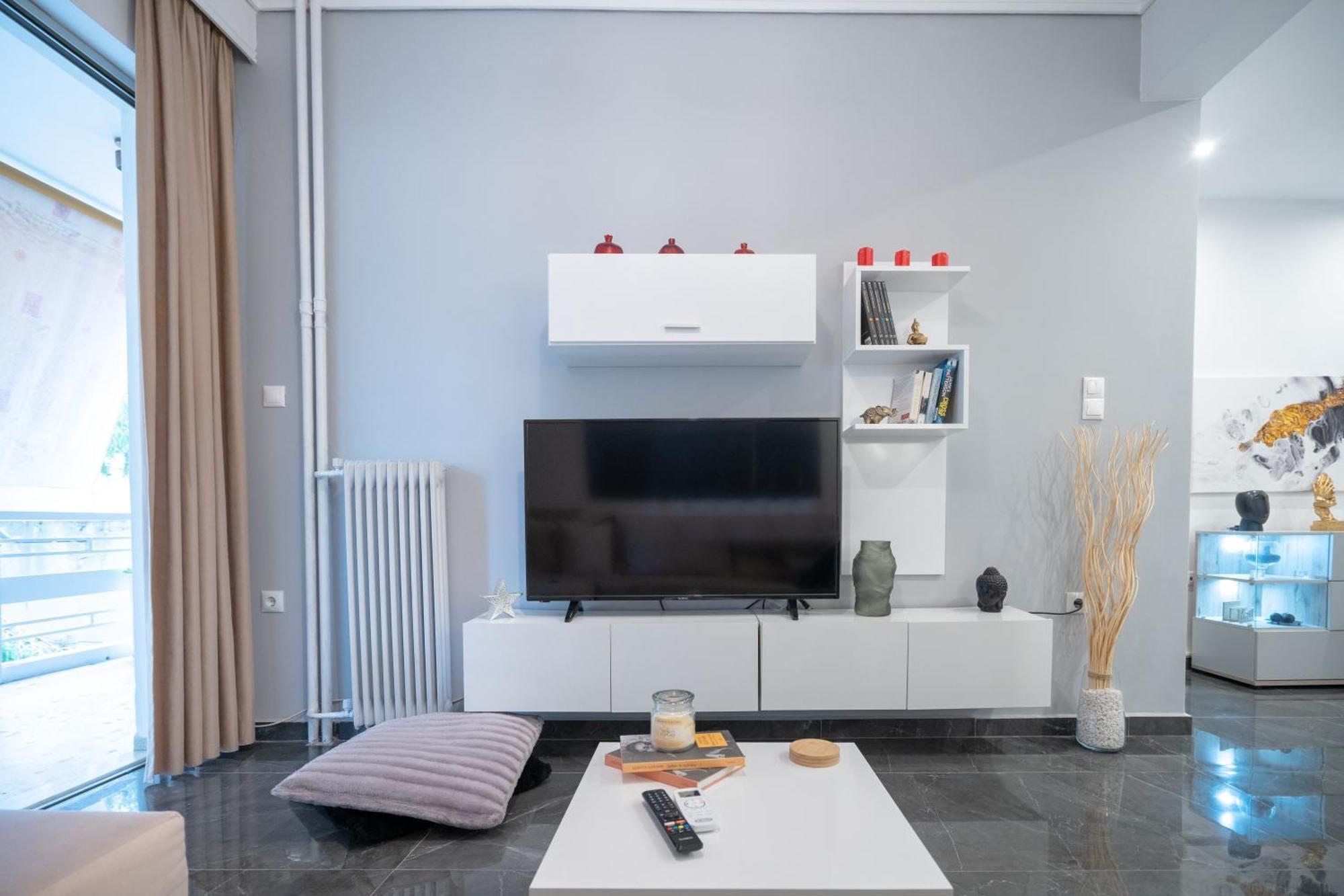 Neo Irakleio Train St. 1 Bedrm 4 Pers. Apartment Atina Dış mekan fotoğraf